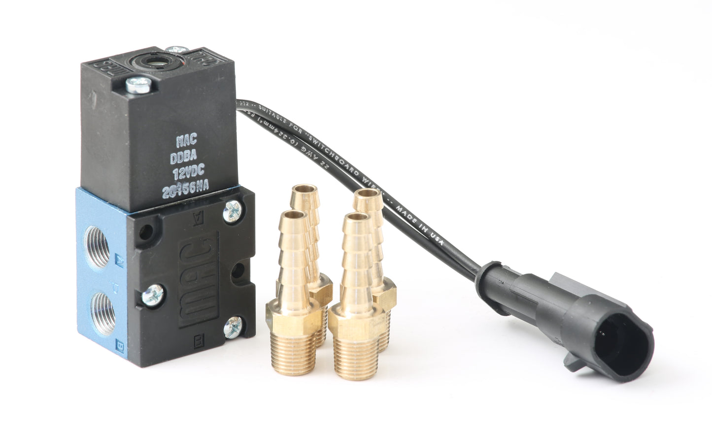 GFB G-FORCE 4-PORT SOLENOID (Inc 4 Hosetails)