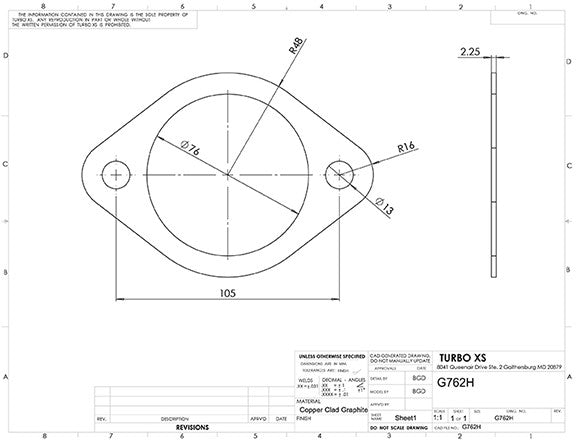 Turbo XS Gasket