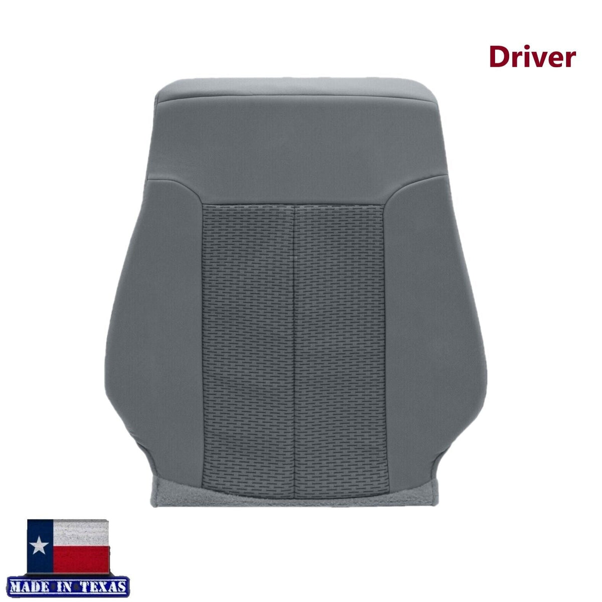 2011 - 2014 Ford F150 XLT Super Duty Gray Cloth Replacement Front Seat Covers