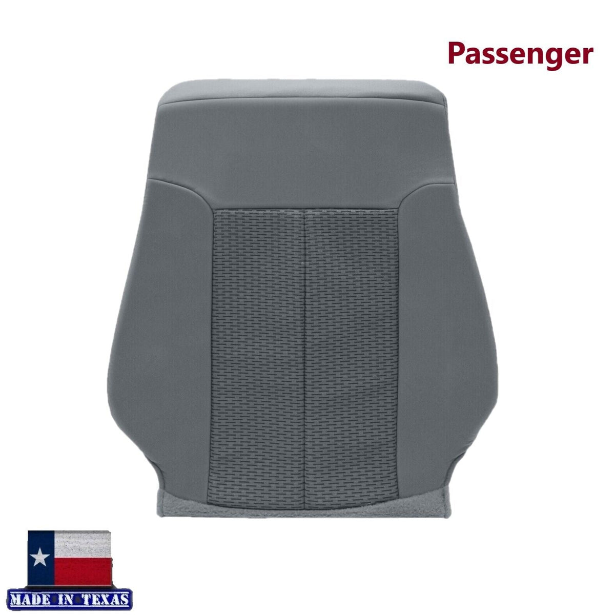 2011 - 2014 Ford F150 XLT Super Duty Gray Cloth Replacement Front Seat Covers