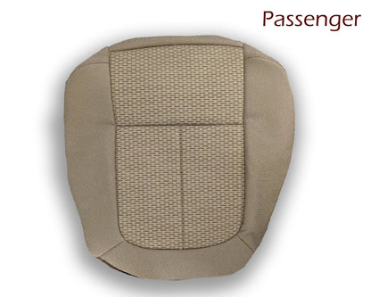 2009 - 2014 Ford F150 XLT Super Duty Tan Cloth Replacement Front Seat Covers