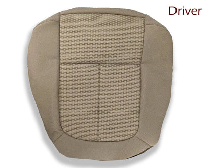 2009 - 2014 Ford F150 XLT Super Duty Tan Cloth Replacement Front Seat Covers