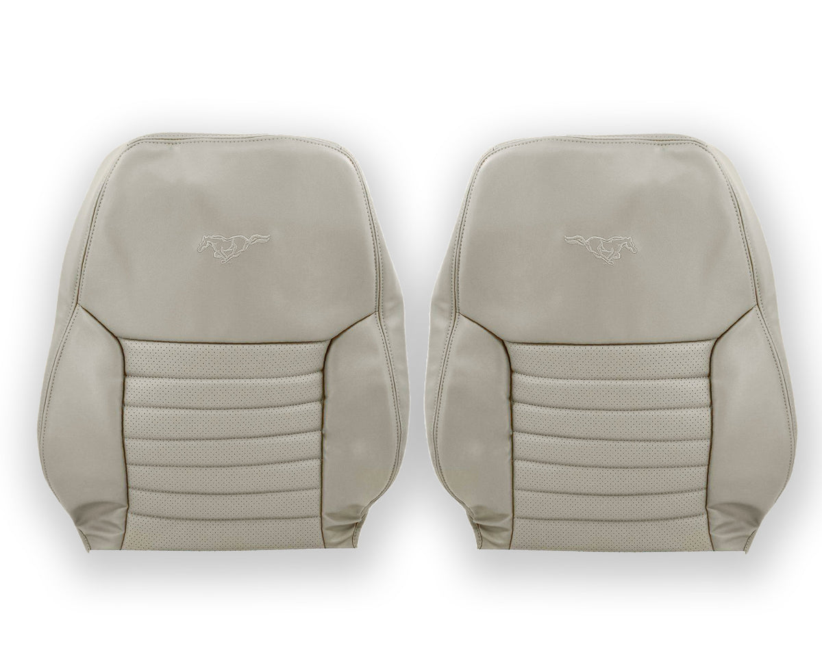 1999-2004 Ford Mustang GT Convertible in OXFORD WHITE Perforated Seat cover: Choose From Variation