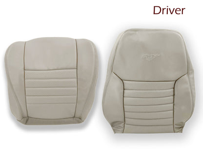 1999-2004 Ford Mustang GT Convertible in OXFORD WHITE Perforated Seat cover: Choose From Variation