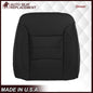 2014 2015 2016 2017 2018 2019 GMC Sierra Denali Perforated Leather Seat Cover Replacement in Black (Perforated Jet Black)