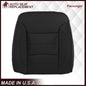 2014 2015 2016 2017 2018 2019 GMC Sierra Denali Perforated Leather Seat Cover Replacement in Black (Perforated Jet Black)