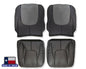 2004 2005 Dodge Ram 1500 2500 3500 Laramie SINGLE CAB WORK TRUCK  Replacement Seat Covers In Dark Slate "Dark Gray"