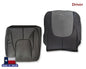 2004 2005 Dodge Ram 1500 2500 3500 Laramie SINGLE CAB WORK TRUCK  Replacement Seat Covers In Dark Slate "Dark Gray"