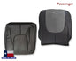2004 2005 Dodge Ram 1500 2500 3500 Laramie SINGLE CAB WORK TRUCK  Replacement Seat Covers In Dark Slate "Dark Gray"