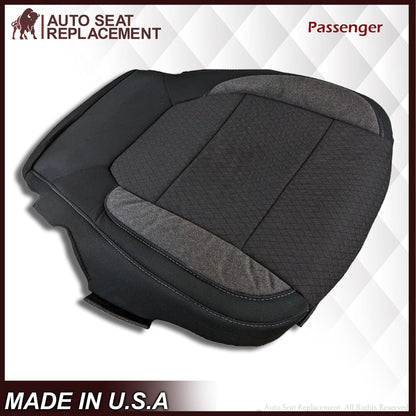 2019-2021 Chevy Silverado & GMC Sierra Replacement Cloth Seat Cover Black