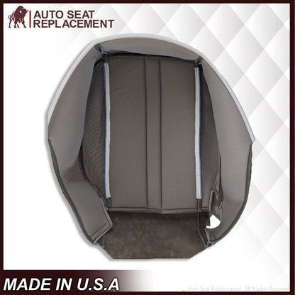 2003-2018 Chevy Express 1500 2500 3500 Cloth Seat Covers in Pewter Gray