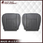 2009 - 2014 Ford F150 Lariat Crew Cab Replacement Seat Cover Steel Gray Vinyl