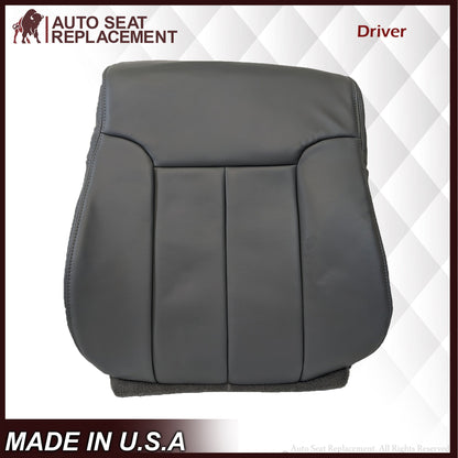 2009 - 2014 Ford F150 Lariat Crew Cab Replacement Seat Cover Steel Gray Vinyl