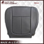 2009 - 2014 Ford F150 Lariat Crew Cab Replacement Seat Cover Steel Gray Vinyl