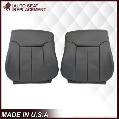 2009 - 2014 Ford F150 Lariat Crew Cab Replacement Seat Cover Steel Gray Vinyl