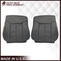 2009 - 2014 Ford F150 Lariat Crew Cab Replacement Seat Cover Steel Gray Vinyl