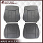 2009 - 2014 Ford F150 Lariat Crew Cab Replacement Seat Cover Steel Gray Vinyl