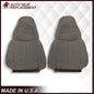 2003-2018 Chevy Express 1500 2500 3500 Cloth Seat Covers in Pewter Gray