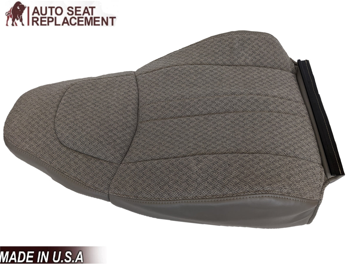2003-2018 Chevy Express 1500 2500 3500 Cloth Seat Covers in Pewter Gray
