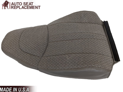 2003-2018 Chevy Express 1500 2500 3500 Cloth Seat Covers in Pewter Gray