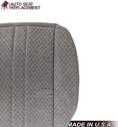 2003-2018 Chevy Express 1500 2500 3500 Cloth Seat Covers in Pewter Gray