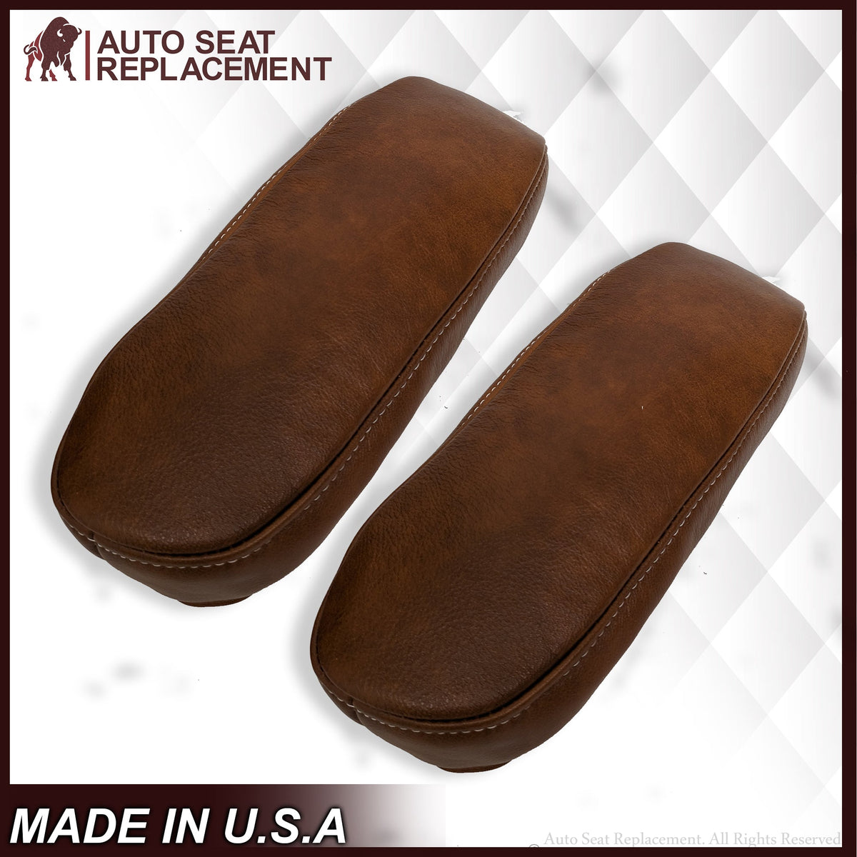 2002-2007 Ford F250 F350 King Ranch Replacement Genuine Leather OR Vinyl Front Seat Covers
