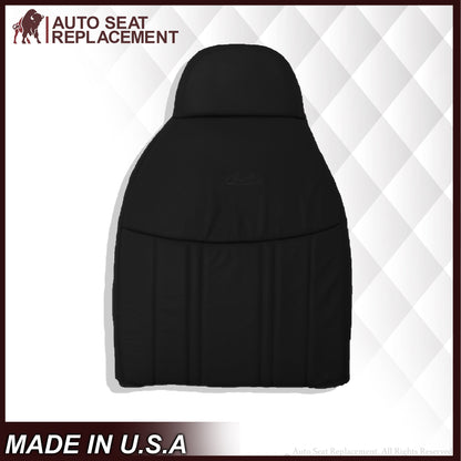 1997-1998 Ford F150 Lariat XLT 60/40 SPLIT Full Front in Black: Choose Leather or Vinyl