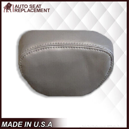 2001 2002 2003 Ford F350/F250 Lariat Extended Cab SECOND ROW Perforated Leather Seat Cover in Gray