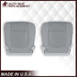 2011-2016 Ford F-250 F-350 F-450 Lariat Seat Cover Replacement & Cushion Foam in Steel Gray: Choose From Variants