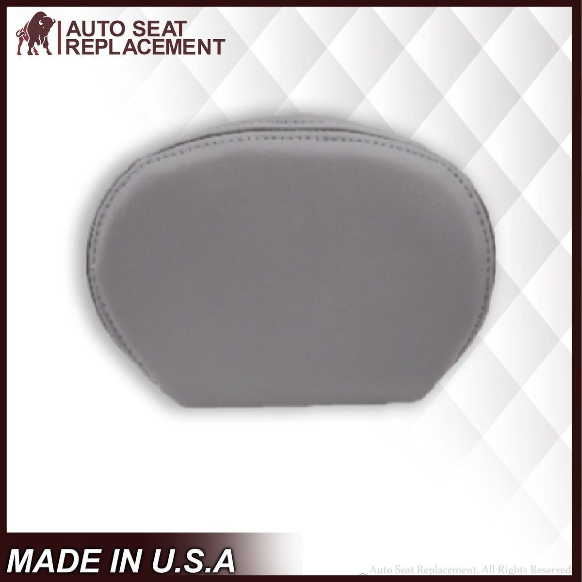 2011-2016 Ford F-250 F-350 F-450 Lariat Seat Cover Replacement & Cushion Foam in Steel Gray: Choose From Variants