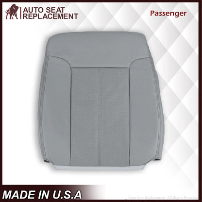 2011-2016 Ford F-250 F-350 F-450 Lariat Seat Cover Replacement & Cushion Foam in Steel Gray: Choose From Variants