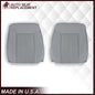 2011-2016 Ford F-250 F-350 F-450 Lariat Seat Cover Replacement & Cushion Foam in Steel Gray: Choose From Variants