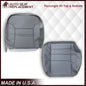 2002-2005 Ford Excursion Limited SECOND ROW 60/40 SPLIT Seat Cover in Gray: Choose From Variations