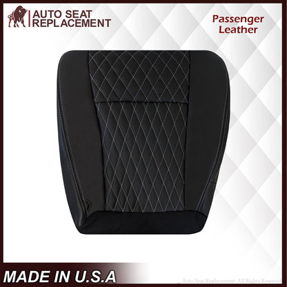 2002-2007 Ford F250/F350/F450/F550 Lariat CUSTOM Seat Cover in Black Leather