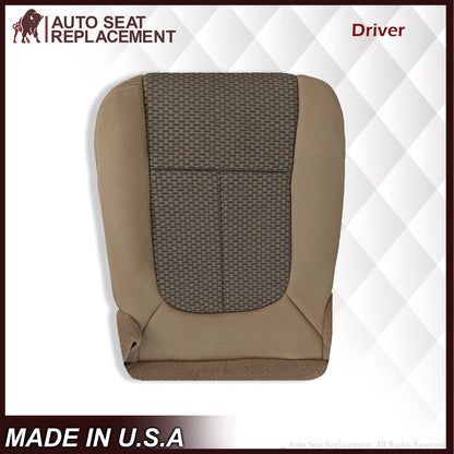 2011 2012 2013 2014 Ford F250 F350 XLT  Bottom Cloth Seat Cover Tan