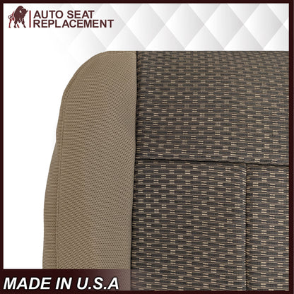 2011 2012 2013 2014 Ford F250 F350 XLT  Bottom Cloth Seat Cover Tan