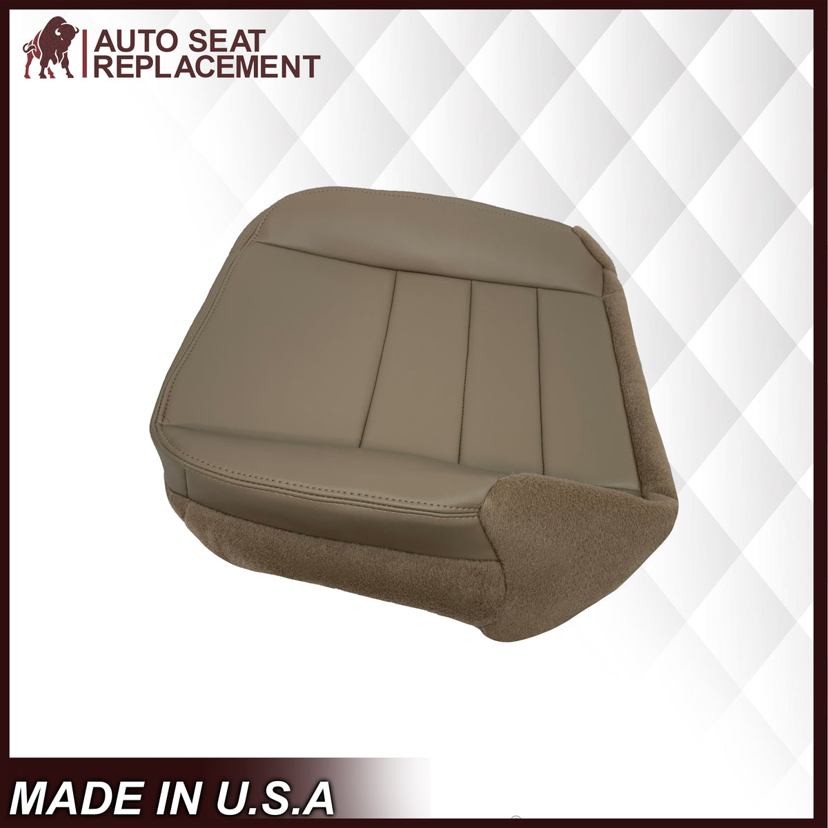 2002-2005 Ford Excursion Limited Second Row Seat Cover in Tan: Choose From Variations