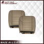 2002-2005 Ford Excursion Limited Second Row Seat Cover in Tan: Choose From Variations