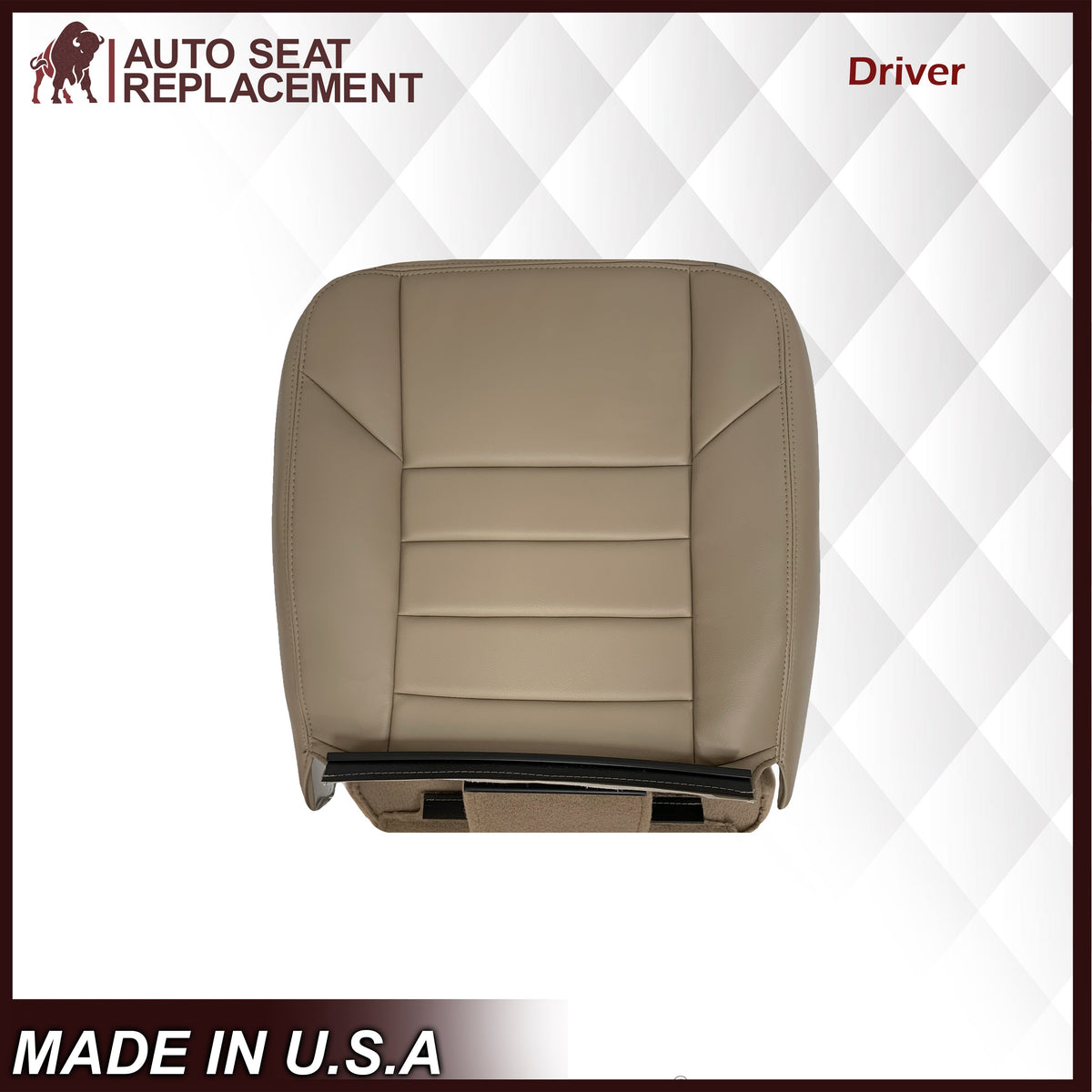 2002-2005 Ford Excursion Limited Second Row Seat Cover in Tan: Choose From Variations