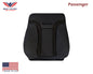 2010 - 2014 Ford F150 Raptor Bottom Perforated Seat Cover in Black Choose: Leather or Vinyl