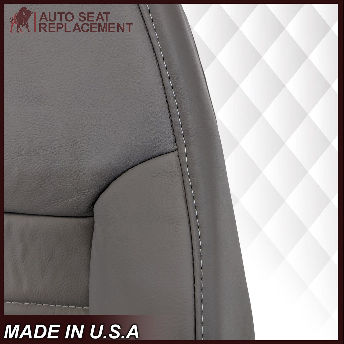 1994-1998 Ford Mustang Replacement Seat Cover in Gray: Choose From Variation