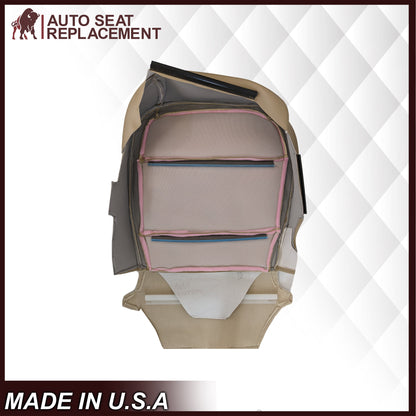 2009-2019 Ford Flex Non-Perforated Replacement Seat Cover In Tan