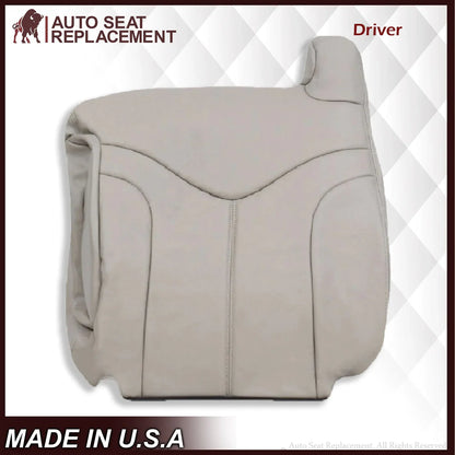 2000-2002 GMC Yukon XL 2nd Row Captain Seat 50/50 Seat Cover in Shale Tan: Choose From Variation