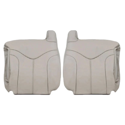 2000-2002 GMC Yukon XL 2nd Row Captain Seat 50/50 Seat Cover in Shale Tan: Choose From Variation