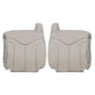 2000-2002 GMC Yukon XL 2nd Row Captain Seat 50/50 Seat Cover in Shale Tan: Choose From Variation