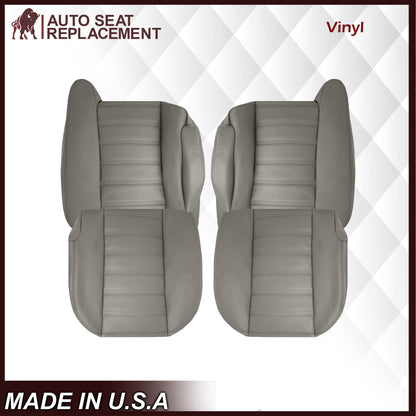 2003 2004 2005 2006 2007 Hummer H2 SUV SUT Adventure Gray Leather Or Vinyl Seat Cover