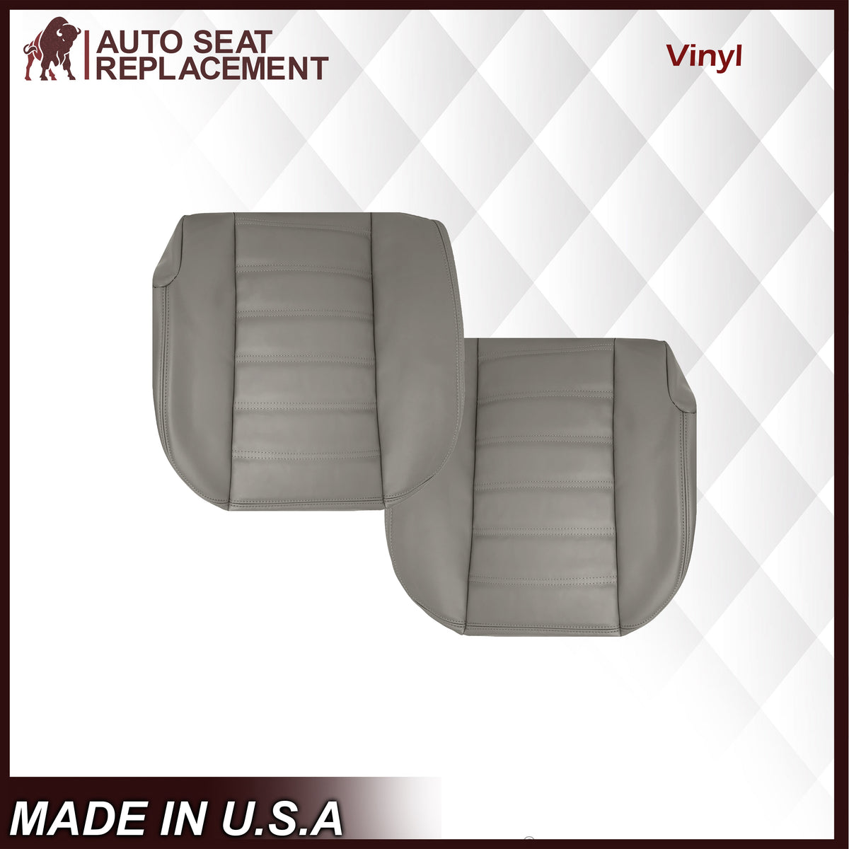 2003 2004 2005 2006 2007 Hummer H2 SUV SUT Adventure Gray Leather Or Vinyl Seat Cover