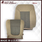 2011 - 2016 Ford F250 F350 F450 F550 XLT Truck Cloth Seat Cover In Tan: Choose Your Side
