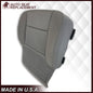 2014-2019 Chevy Silverado & GMC Sierra Cloth Fabric Seat Cover Replacement in Dune Tan OR Dark Ash Gray