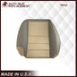 2002 2003 2004 Ford Excursion Eddie Bauer Edition Second Row 60/40 Seat Covers In 2 Tone Tan-Gray: Choose From Variations